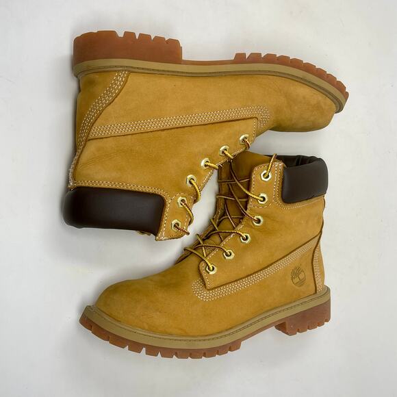 Timberland Junior Premium Waterproof‎ Leather Boots 6\